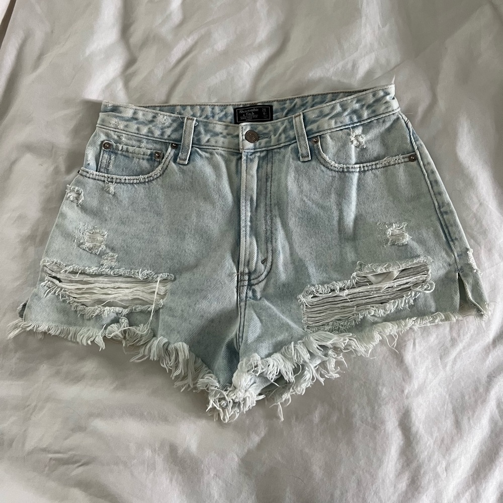 Abercrombie and fitch annie high rise short